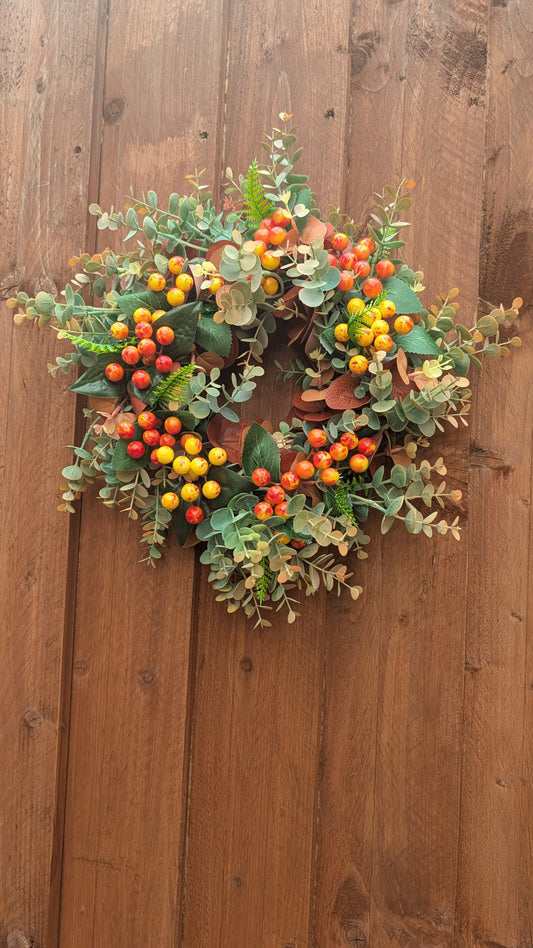 Mini Autumn Berry Wreath