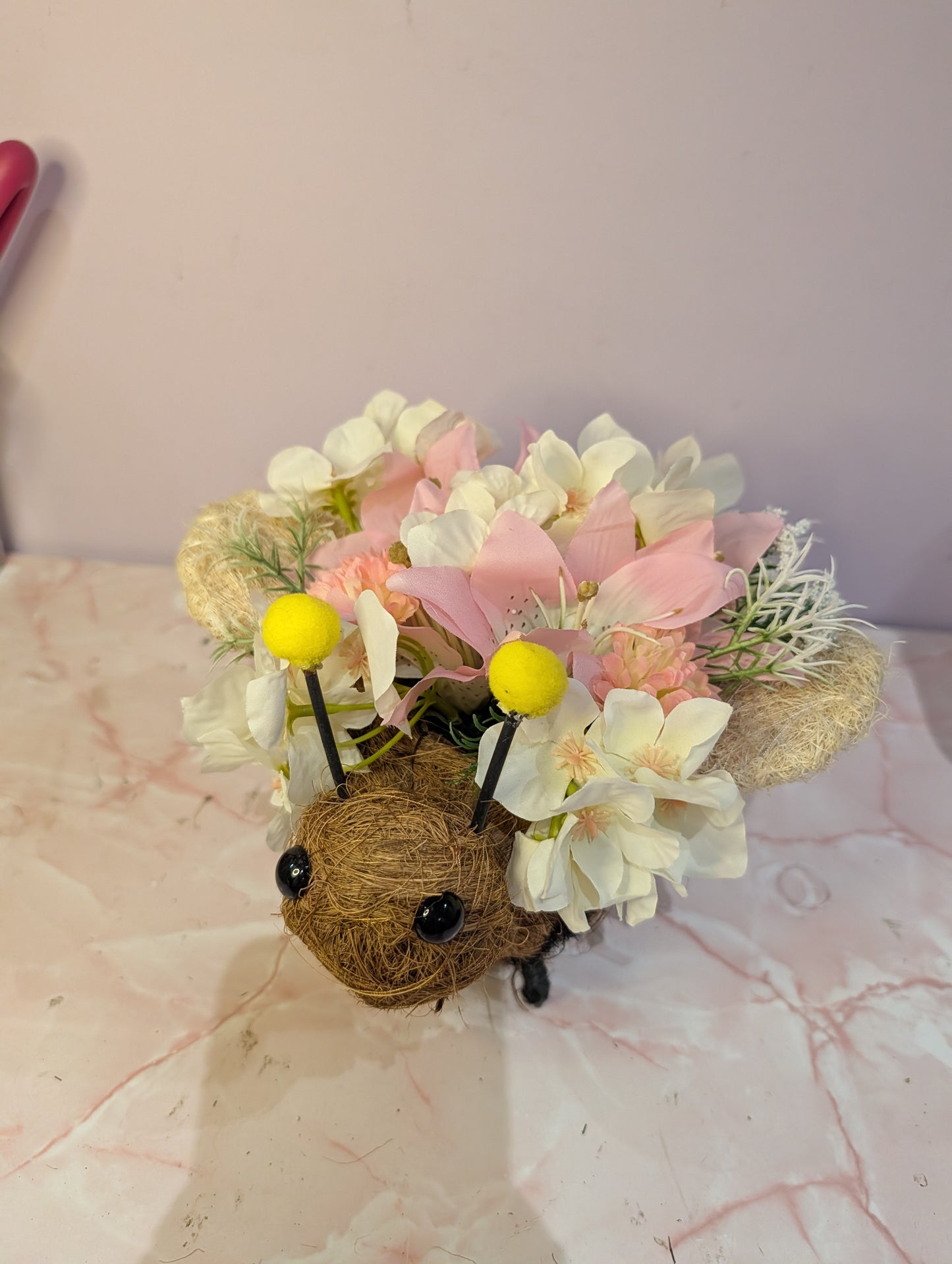 Coco Fibre Bee Animal Planter