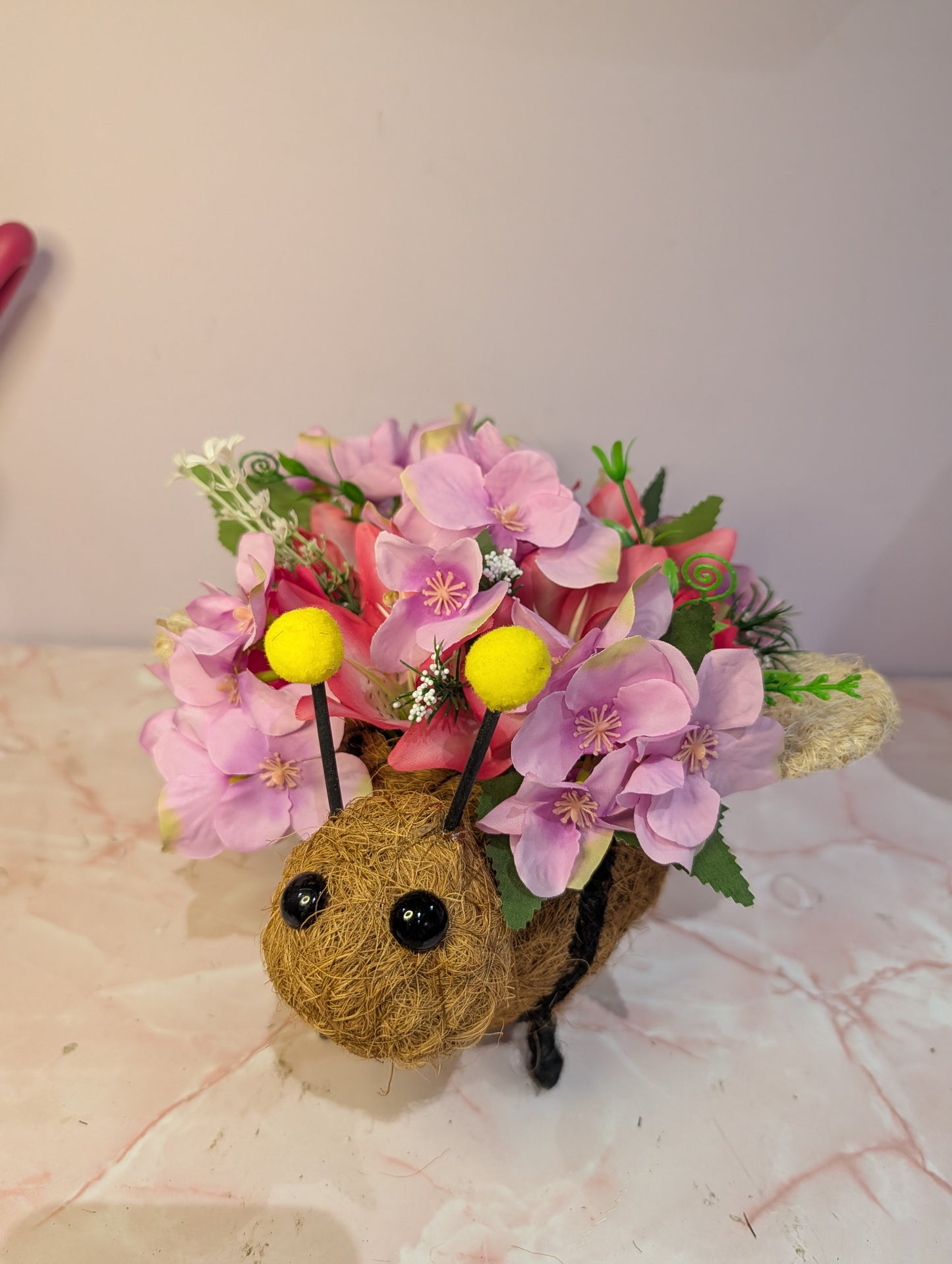 Coco Fibre Bee Animal Planter