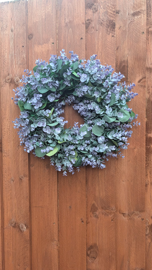 Silver Sage Eucalyptus Wreath