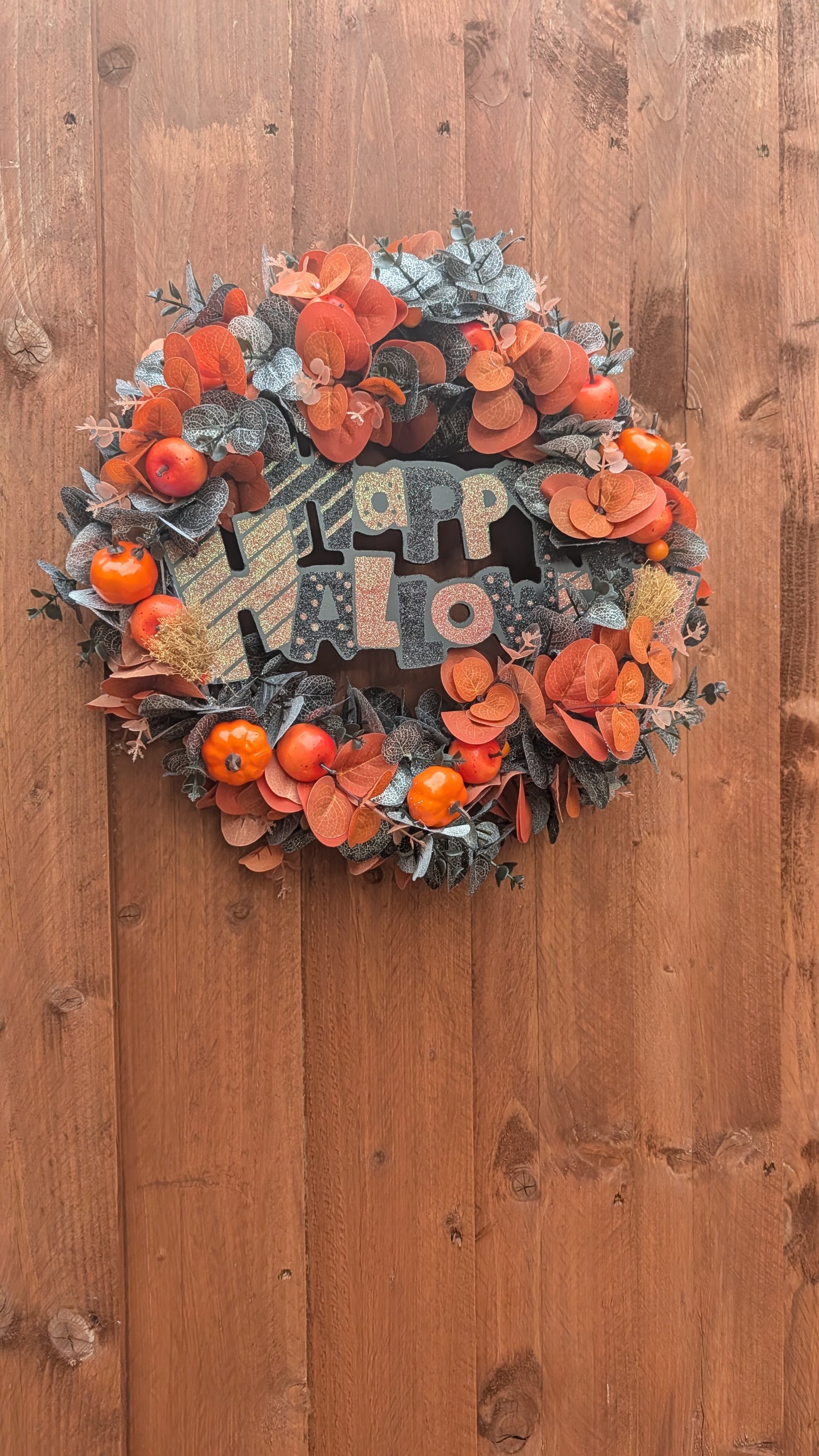 Happy Hauntings Halloween Wreath