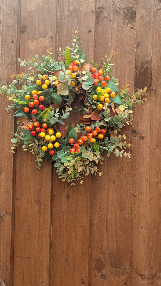 Mini Autumn Berry Wreath